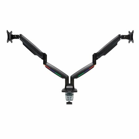 EVOLVE SmartFit One-Touch Height Adjustable Dual Monitor Arm, Black EV2835938